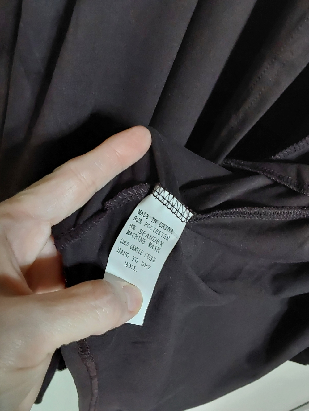 Draped Open-Front Hooded Cardigan in Dark Brown - Picture 5 of 5